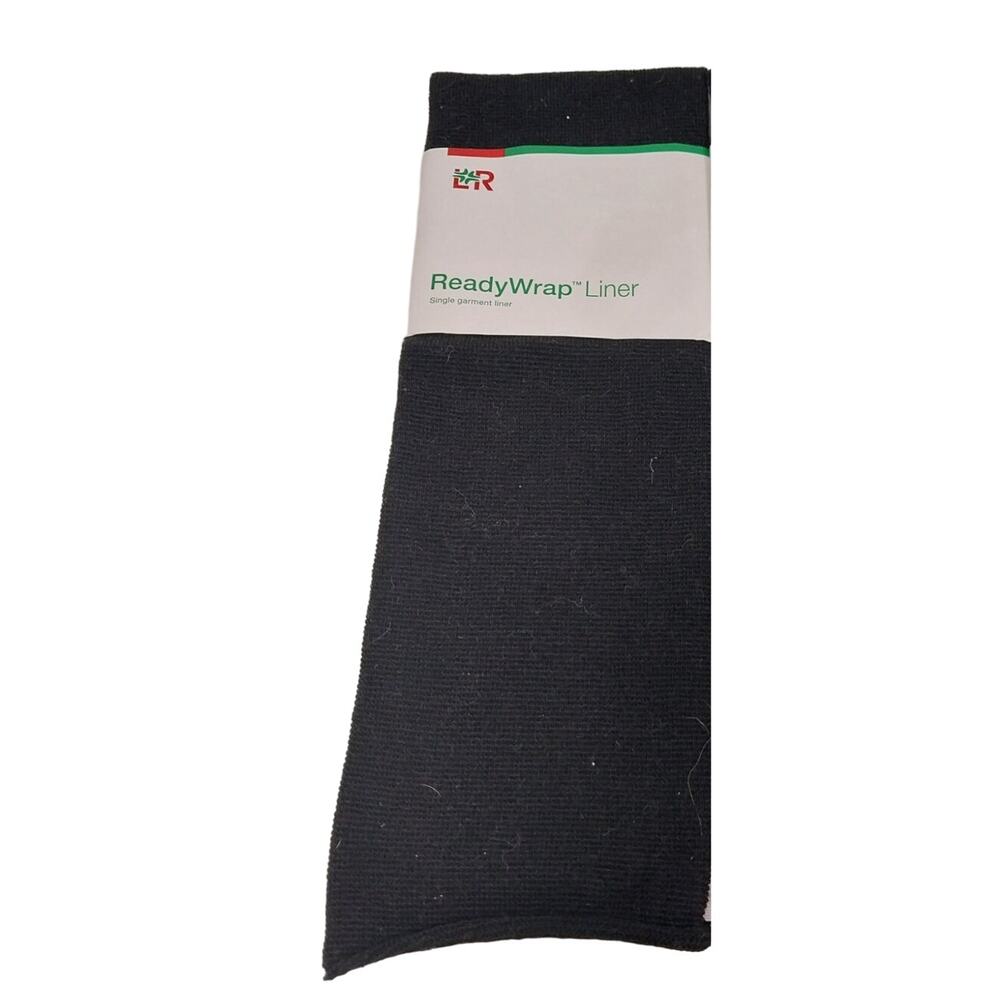 New L&R USA Unisex Small Black Polyester Blend ReadyWrap Single Garment Liner